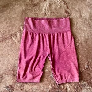 SHOSHO Pink Biker Shorts